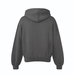 Vente en gros de sweat à capuche pour hommes poids lourd de qualité supérieure logo personnalisé brodé fermeture éclair impression bouffante anti-rétrécissement bas prix - Product Image 3