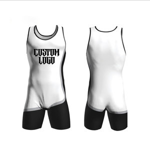 Mejor Venta de camisetas ligeras para hombres Nueva llegada Sublimación Spandex Wrestling Wear - Product Image 4