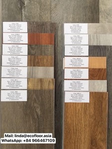 Instalación rápida 4mm-6,5mm SPC Click LVT Pisos Madera PVC Azulejo Pisos Diseños Plástico Vinilo Interior Oficina Uso Diseño gráfico - Product Image 4