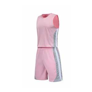 Vente en gros sur mesure pas cher 100% tissus en polyester logo de haute qualité taille USA pour hommes ensemble d'uniformes de basket-ball réversibles sublimés - Product Image 6