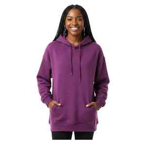 Ensemble de sweats à capuche décontractés pour femmes, couleur unie, hiver, conçu avec du coton 100% respirant pour une performance active - Product Image 6