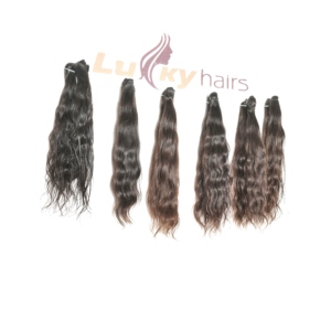 VENTE EN GROS Offre Spéciale BUNDLE DEEP WAVE DOUBLE TIRAGE INDIEN Remy HAIR 100% RAW VIERGE ONDULÉ NOIR COULEUR NATUREL CHEVEUX HUMAINS - Product Image 5