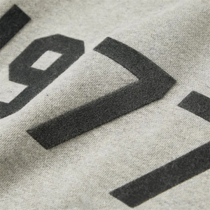 Best Quality <b>Men's</b> Winter Casual Hoodies and <b>Shorts</b> Set with Customized Logo <b>Long</b> Sleeve Breathable Polyester/Cotton Fabric - Product Image 5