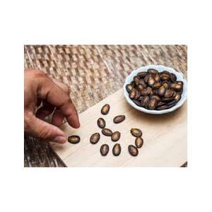 Graines d'Egusi séchées au soleil Graines de melon blanc jaune frais Snacks de graines de pastèque crues Style frit Emballé en vrac à vendre - Product Image 2