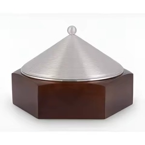 Elegant Simple & Attractive Design Casserole <b>Dish</b> Steel Serving Hot Pot Kitchenware - Product Image 5