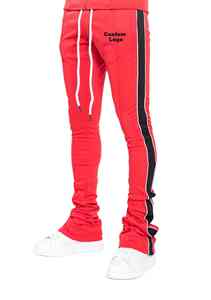 กางเกงวอร์มเข้ารูปผ้าฝ้าย100% กางเกงวอร์มผู้ชายเอวสูงขนาดพิเศษพิมพ์โลโก้คุณภาพ - Product Image 4