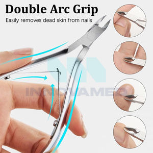 Pince à cuticules incurvée en acier inoxydable, confortable, prix raisonnable, meilleure qualité, best-seller, nouveauté, manucure, pédicure - Product Image 5