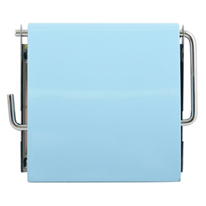 Porte-papier toilette MSV, acier inoxydable/bois - Product Image 2