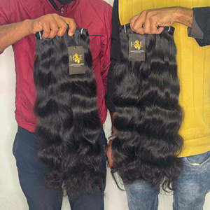 Fournisseurs de cheveux vierges bruts indiens de haute qualité, paquets de cheveux humains bouclés, fournisseurs de cheveux de temple Bodywave droits indiens de vison brut - Product Image 6