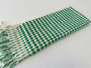 Qualité supérieure 100% coton tissé doux pompon rayé serviette de bain 50x100 séchage rapide 250gr multi-usages fabriqué en Turquie - Product Image 3