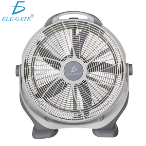 Ventilador de Plástico de Alta Potencia de 20 Pulgadas con Control Remoto, Ventilador Eléctrico de Piso para Oficina, Enfriamiento de Aire, Tamaños Disponibles de 16 y 18 Pulgadas, en Caja - Product Image 1
