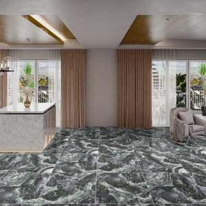 Obtenga una calidad inigualable en azulejos de porcelana de 60x60cm de fabricantes de la India, pared de porcelana con acabado de mármol italiano de primera calidad - Product Image 1