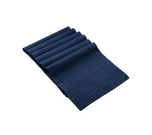 แผ่นรองจานผ้าฝ้ายแท้สำหรับรับประทานอาหาร100% พิมพ์ลายกำหนดโลโก้ได้ตามต้องการ - Product Image 1