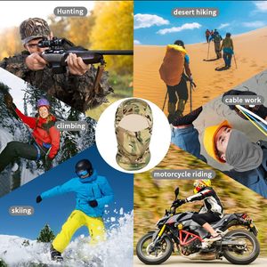 Sublimated Digital Printing Image Balaclava Ski <b>Mask</b> Camouflage Full Face Cover Unisex Custom 100% Cotton <b>Mask</b> - Product Image 3