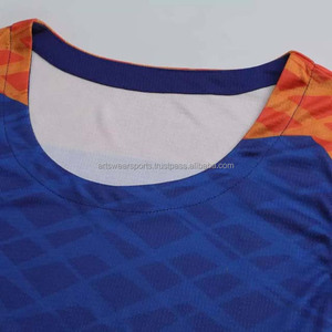 Uniforme de basket-ball 100% Polyester imprimé par Sublimation de haute qualité, nouveau Design confortable, vêtements de Sport, ensemble de maillots de basket-ball pour adultes - Product Image 3