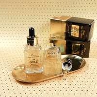 Atticos 24K Gold Ampoule 50ml K Beauty Sérum coréen pour les soins de la peau Liquide blanchissant pour le visage avec peptides et ingrédients niacinamide