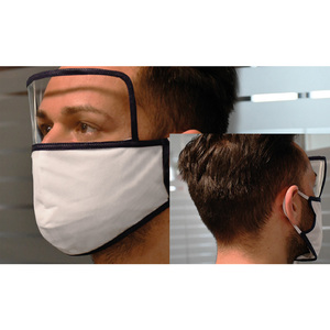 Maschera Protettiva Igienica con Lente Bianca/Blu - 18 X 15 Cm - Product Image 1