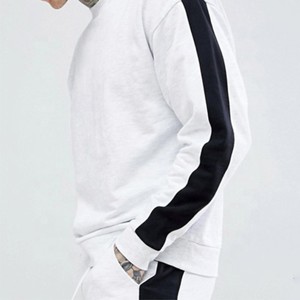 Poids lourd 100% coton français Terry sweats à capuche ensemble survêtements pour hommes personnalisé lavage à l'acide soleil délavé imprimé survêtement - Product Image 2