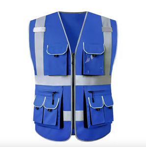 Chaleco DE SEGURIDAD personalizable de alta visibilidad para hombre, chaqueta de seguridad reflectante verde cómoda, cinta plateada, ropa de seguridad reflectante personalizada - Product Image 1