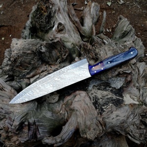 Juego de Cuchillos de Chef PRESTIGE BLADES 2025, Hechos a Mano, Modernos, de Acero de Damasco, Hoja de Acero al Carbono Superafilada, Ambidiestros, Aptos para Lavavajillas - Product Image 2