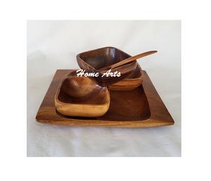 Newest Design Kitchenware Snacks Dates Server Set Of 2 Customized Size Round Shape Chocolates Server By Home Arts - Product Image 3