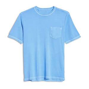 Wholesale OEM Custom Plain Blank Sublimation Polyester <b>Men's</b> Clothing <b>T</b> <b>Shirts</b> Top Quality Cotton Solid Color High Street <b>Shirt</b> - Product Image 5