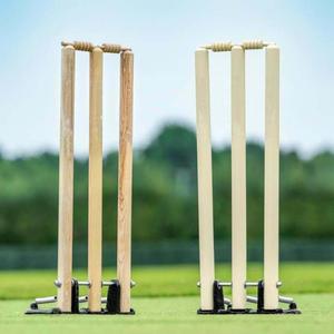 Bickets portatifs de ressort de cricket en bois avec le guichet en bois fait sur commande de haute qualité internationale standard - Product Image 3