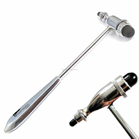 Tromner WORLD PRECISION SURGICAL Marteau de réflexe manuel à percussion en acier inoxydable, kit d'instruments de diagnostic neurologique CE 1