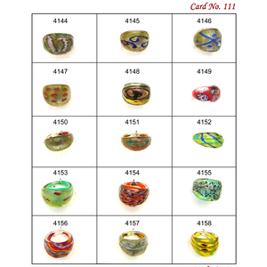 Perles de verre pour la fabrication de bracelets, bagues attrayantes pour la fabrication de bijoux, accessoires - Product Image 4