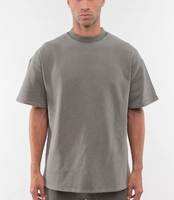 Camisetas de Hombre de Talla Grande Personalizadas OEM, de Tela Jersey 100% Algodón Ecológico, Transpirable, de 240 GSM, en Colores Completos, Tallas 3XL-6XL