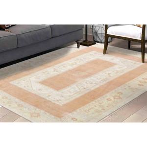 พรมตุรกีทรงเรขาคณิต: พรมแบบเปอร์เซียกันลื่น, พรมพิมพ์ลาย, พร้อมพรมขนนุ่ม - Product Image 1