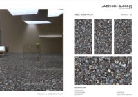 600x1200 Glänzende Glasierte Polierte Vinyl-Bodenbeläge Rutschfest Wasserdicht für Moderne Klassische Wohnräume Schlafzimmer Wohnzimmer Badezimmer