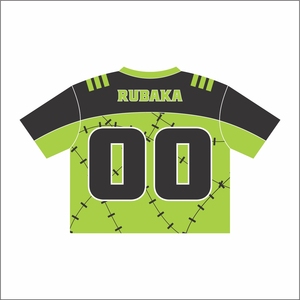 Camiseta de béisbol de malla deportiva de gran tamaño de secado rápido para hombre personalizada patrón de impresión digital con diseño personalizado - Product Image 5