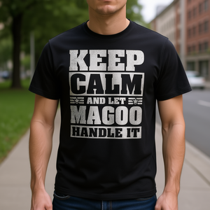 T-shirt personalizzata con cognome Magoo, prodotto promozionale personalizzabile - Product Image 3