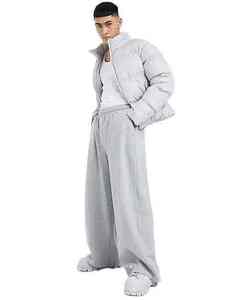 กางเกงสเวตเตอร์ผ้าฝ้ายสำหรับทั้งชายและหญิงกางเกงวิ่งแบบผูกเชือกแบบลำลอง - Product Image 1