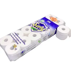 VietNam Supplier Toilet Tissues Water Soluble Bamboo Toilet Paper For Bathroom Paper 12 Roll Customize Logo Ready To Ship