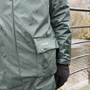 Chaqueta cortavientos Softshell personalizada de alta calidad, talla XL, cuello con capucha, nueva ropa informal de moda para invierno, trabajo cálido e impermeable - Product Image 3