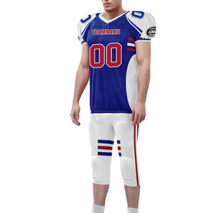 Uniformes de football américain pour jeunes de haute qualité, tissu en polyester de haute qualité, ensemble de compression, manches courtes, vêtements d'entraînement - Product Image 3