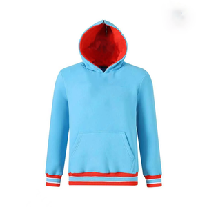 Sudadera con Capucha Unisex de los Hornets de Delaware, Felpa de Chenilla, 100% Algodón Orgánico, Color Azul Invernal con Detalles Rojos, Premium - Product Image 1