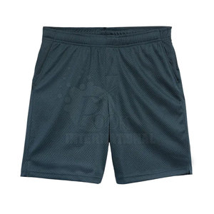 Latest Men's Mesh Shorts Gym Wear 100% Polyester Casual Solid Color Lightweight Breathable Elastic Waist High Quality All Sizes - Product Image 1