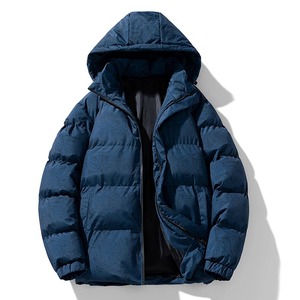 Mens Winter Long Down Jacket Brand Trendy Solid Color Hooded Puffer Jacket Men White Down Parka Women Outdoor Windproof <b>Coat</b> - Product Image 1