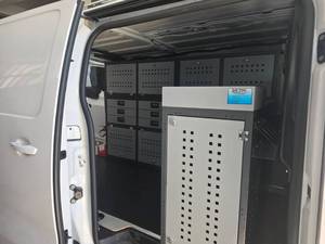 Heavy Duty Modular Van Shelving System with <b>Lockable</b> <b>Cabinets</b> and Drawers for Mobile Workshop Service Vehicles OEM ODM - Product Image 4