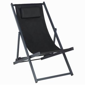Chaise longue <span class=keywords><strong>de</strong></span> patio portable d'extérieur, chaise pliante réglable en aluminium, chaise longue <span class=keywords><strong>de</strong></span> <span class=keywords><strong>plage</strong></span> pliante avec quatre positions - Product Image 1