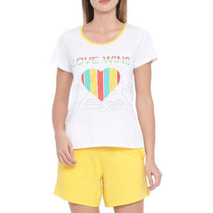 Conjuntos cortos para mujer, precio al por mayor, ropa de verano, conjuntos cortos con mangas cortas para mujer, conjuntos cortos bajos Moq para mujer - Product Image 4