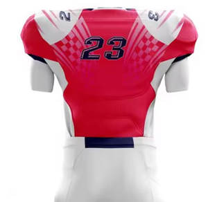 Venta al por mayor de ropa de calle con estampado completo personalizado uniforme de fútbol americano retro sublimación de alta calidad uniforme de fútbol americano - Product Image 6