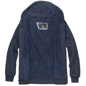 เสื้อกันหนาวมีฮู้ดบุขนแกะลำลองสำหรับสวมใส่ในชีวิตประจำวันมีฮู้ดบุขนแกะซับในและดูทันสมัยสำหรับบุรุษ - Product Image 5