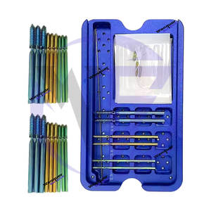 Juego de Tornillos y Pasadores de Anclaje de Sutura de Titanio, Kit de Instrumentos Quirúrgicos Ortopédicos para Cirugía de Mascotas y Uso Veterinario - Product Image 3