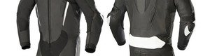 Track-Ready One-Piece Leather Motorcycle <b>Suit</b> <b>for</b> Sport Riders If you want I can also: - Product Image 3
