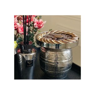 Cuencos y platos de Chocolate de Metal de alta calidad, precio al por mayor, superventas, hechos a mano para decoración de vajilla de boda, cuencos para servir - Product Image 6