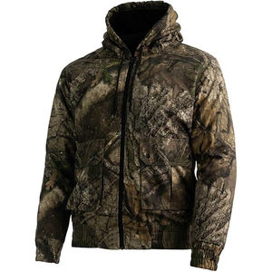 Chaqueta de caza para hombre impermeable transpirable de alta calidad al por mayor con opciones personalizables de tela de carcasa suave de diseño estampado - Product Image 3